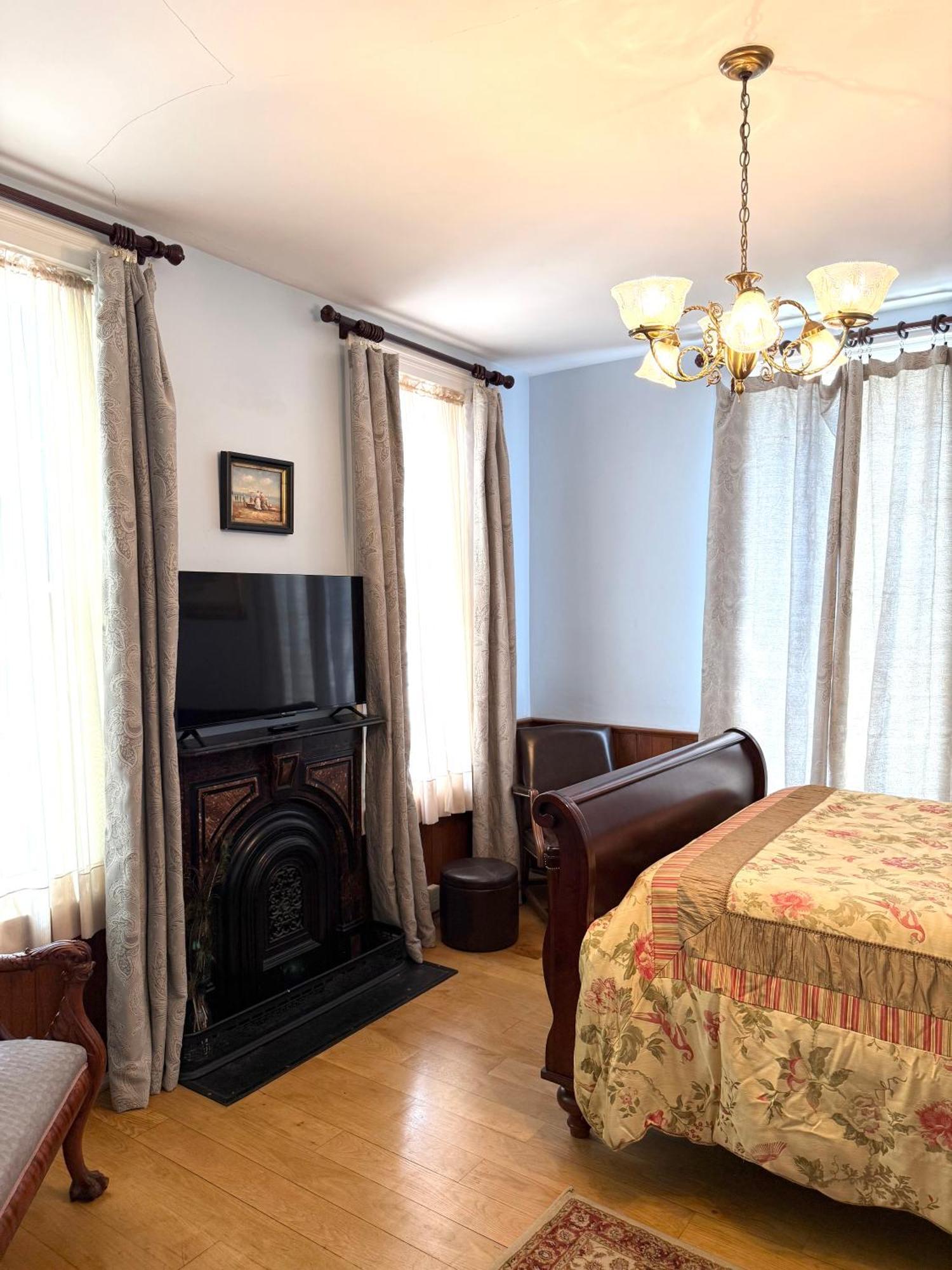 Historic Sion Bass Guest House Fort Wayne Chambre photo